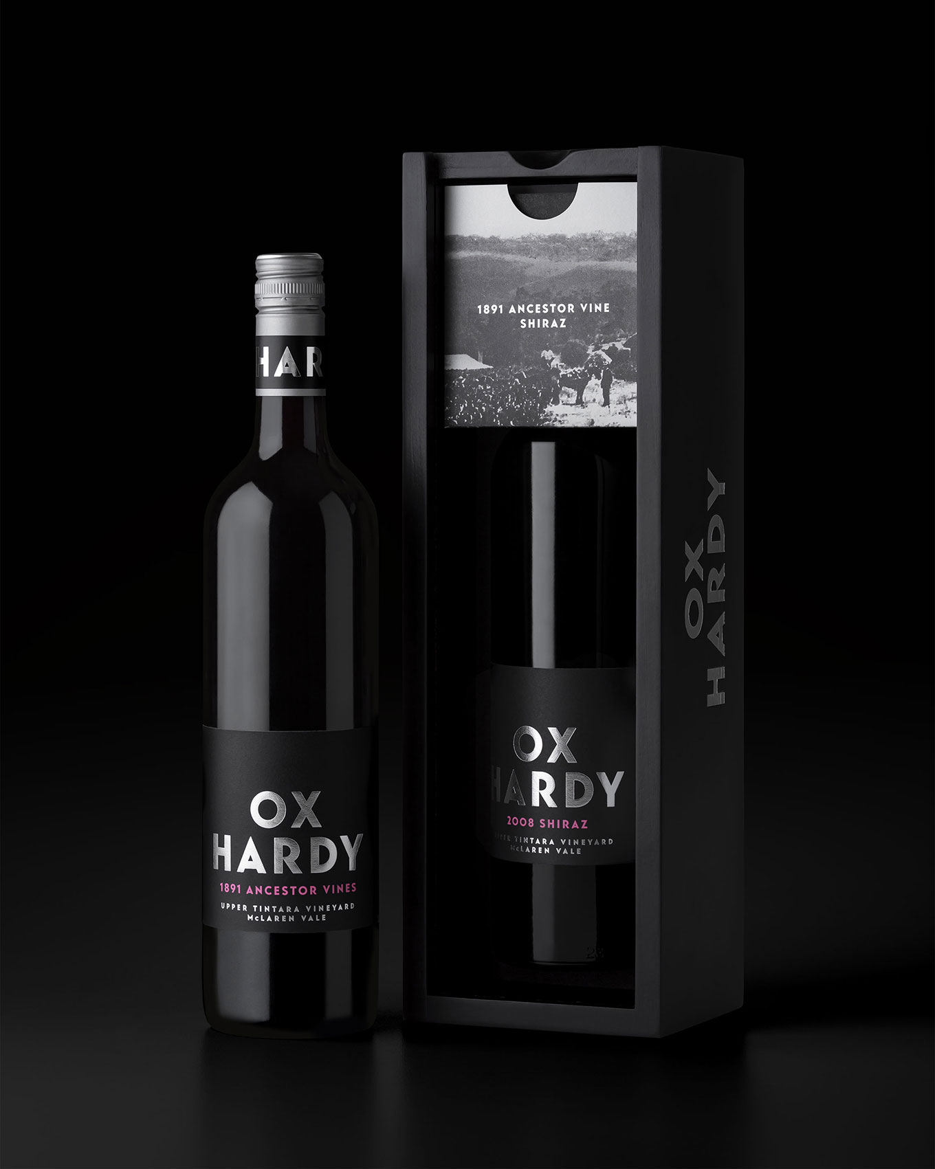 Ox Hardy Wines, Big Ox Upper Tintara Vineyard 1891 Ancestor Vines Shiraz